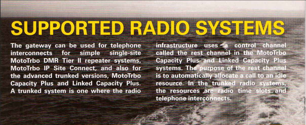 Конвенциональная связь на базе MotoTrbo SLR5500